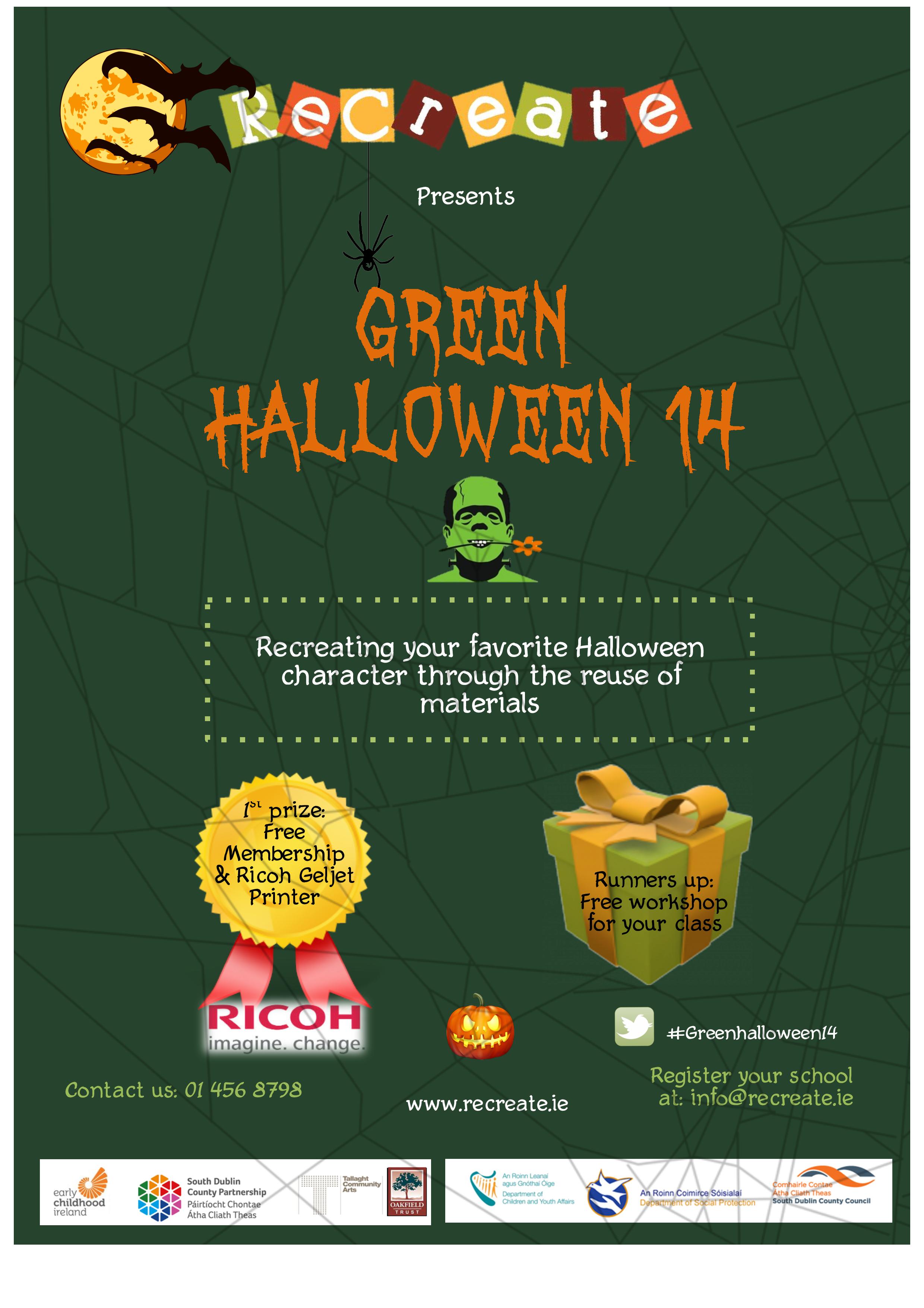 Green Halloween ReCreate