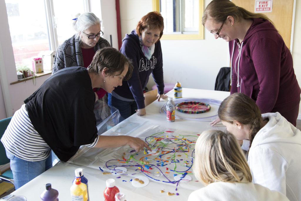 recreate, recreate workshops, workshops, art workshops, team building workshops dublin