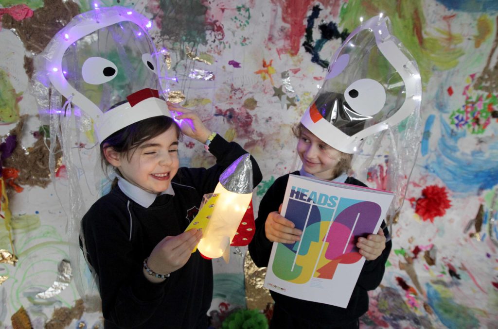 Recreate, heads up, creative reuse, art & craft, arts, art & crafts, reuse, creativity